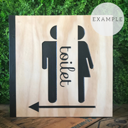 Custom Sign - Plywood